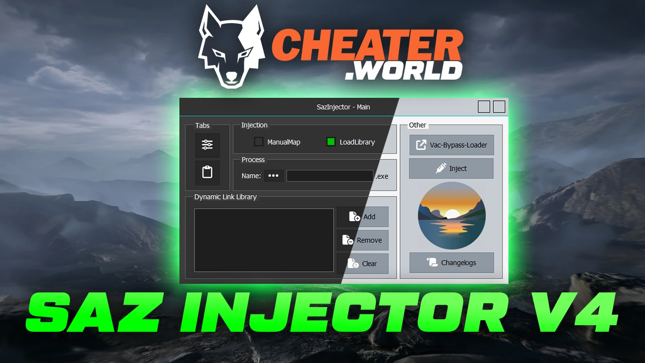 SazInjector V4 - Working for all games - VAC-Bypass integrated 1