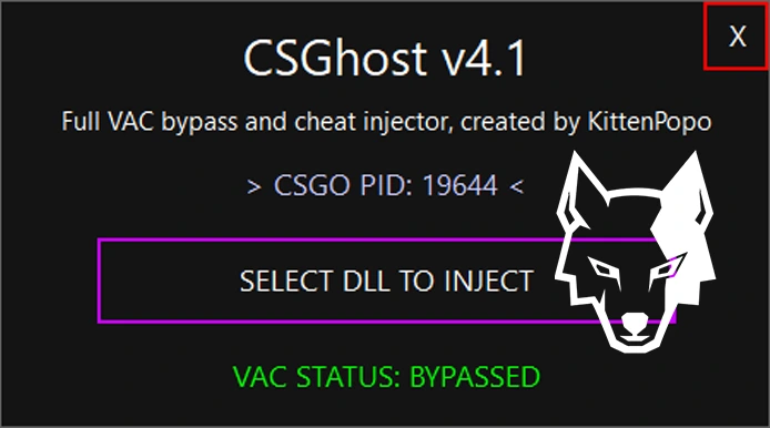 CSGHOST Injector - Free CSGO Injector (+VAC BYPASS) 3