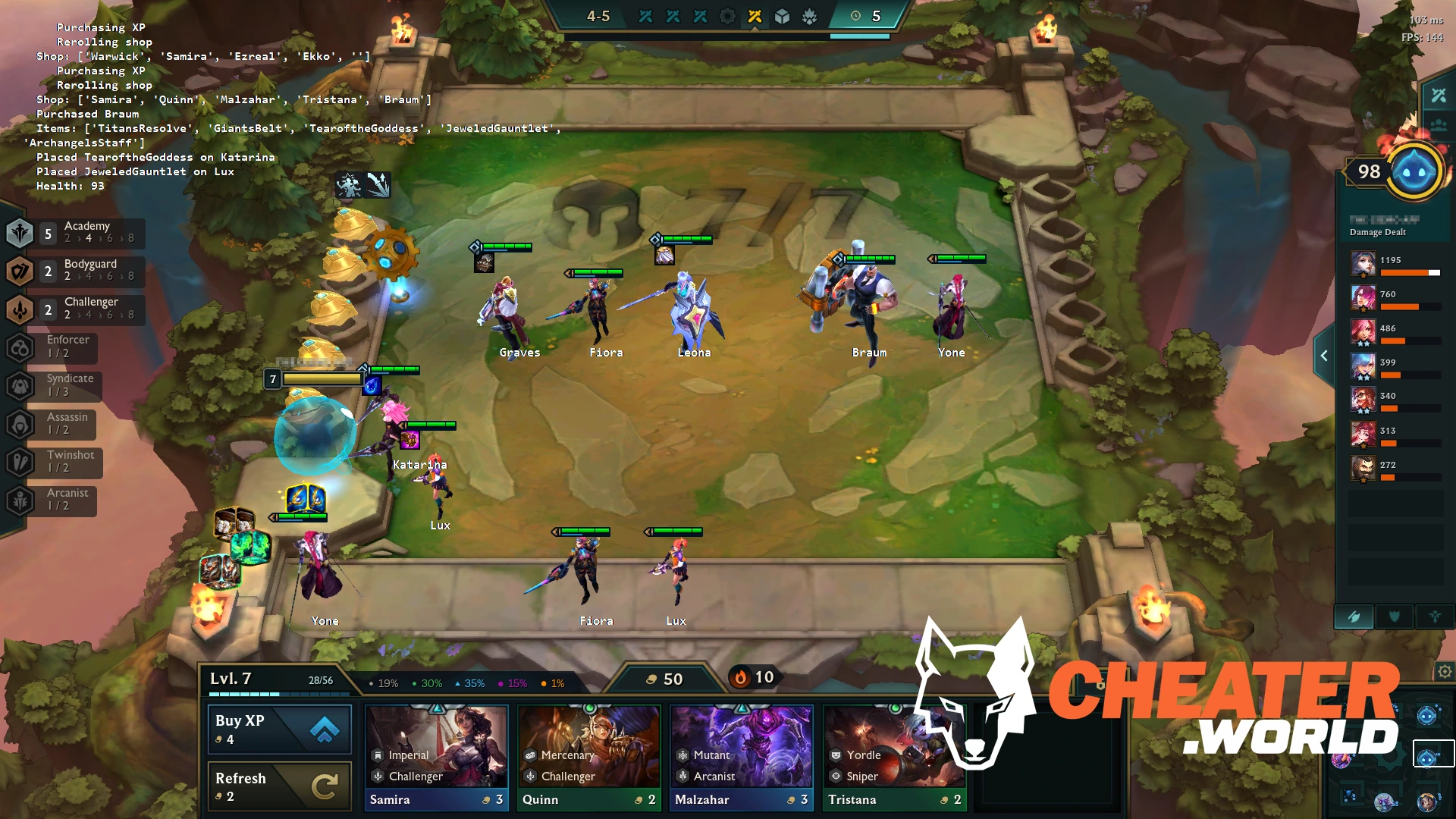 Team Fight Tactics OCR Bot Hack (TFT)