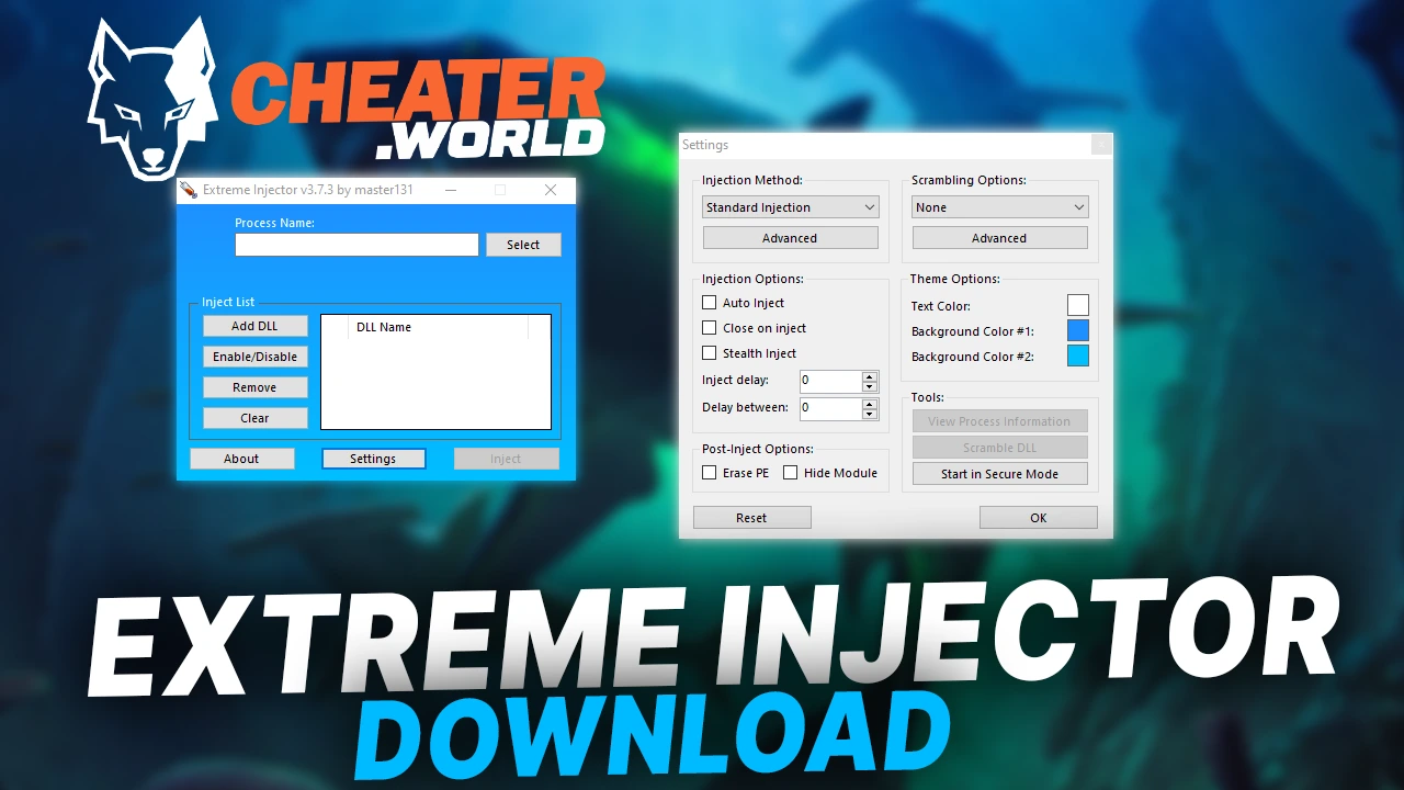 Extreme Injector v3.7.3 Free DLL Cheats Injector