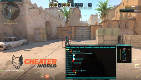 Cheater trava partida de CS2 após ser reportado 