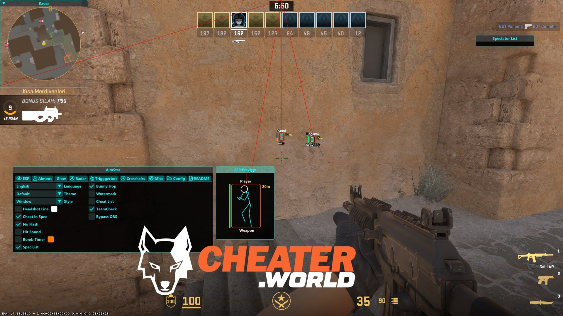 Counter Strike 2 Free Cheat | Wallhack, ESP, Aimbot & More 2